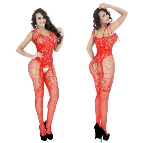 Sexy Women Lingerie Erotic Babydoll Fetish Body Suit Underwear Latex Costumes Female Bodystocking Sleepwear Bottom Open Crotch - Random Unicorn