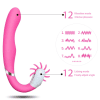 Unique Brushes Design for Better Clitoris Stimulation Plus G Spot Vibrator, Powerful Dual Motors Sex Toy - Random Unicorn