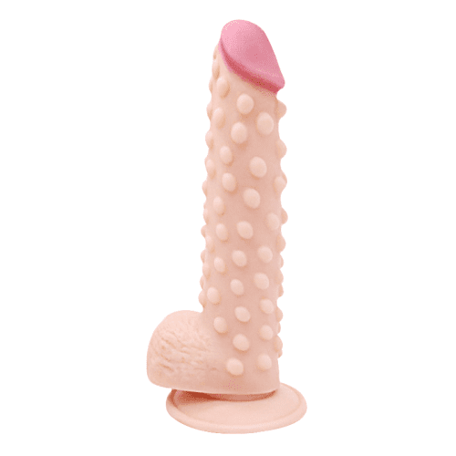 Corn kernel simulation penis adult product female masturbation device manual powerful suction cup - Random Unicorn